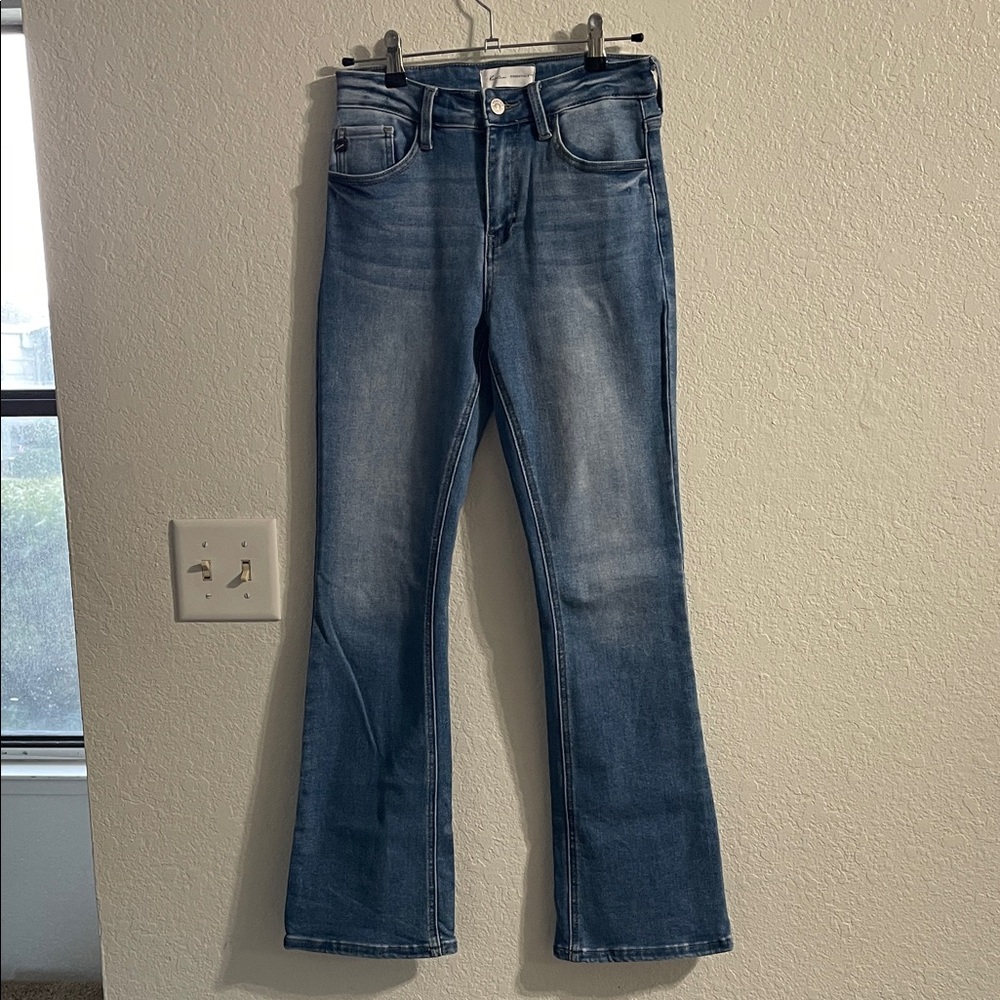 KanCan Dark Blue Flare Jeans